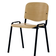 Chaise empilable en bois Claudia - 2